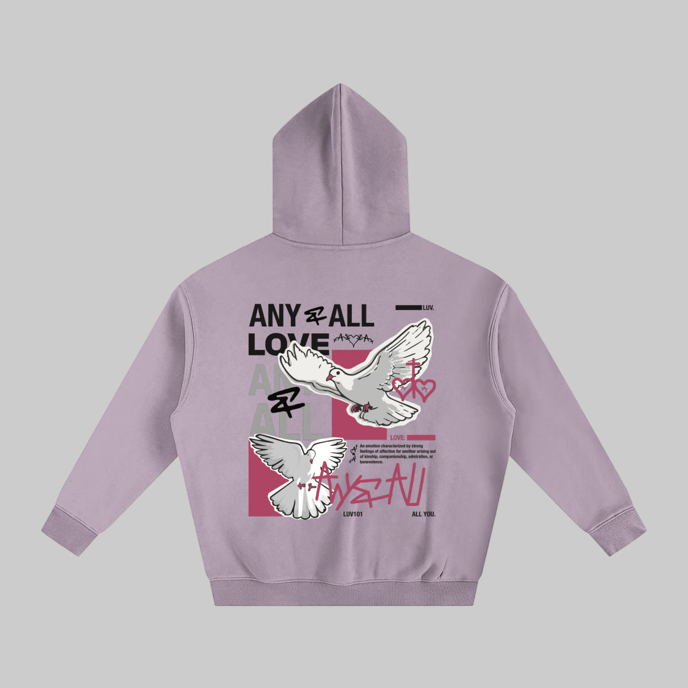 Oversize Fleeced Hoodie