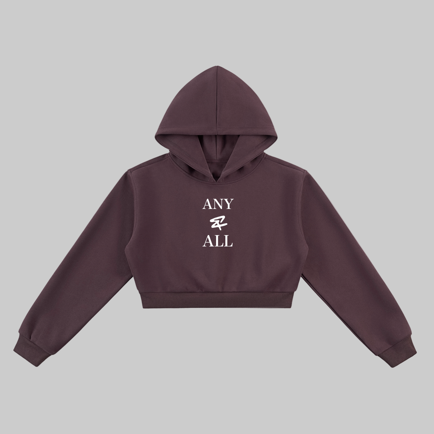 Essential Cropped Hoodie