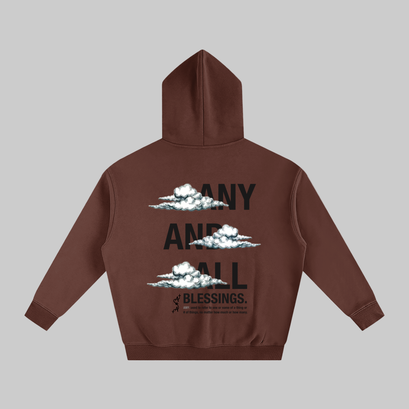 Oversize Fleeced Hoodie