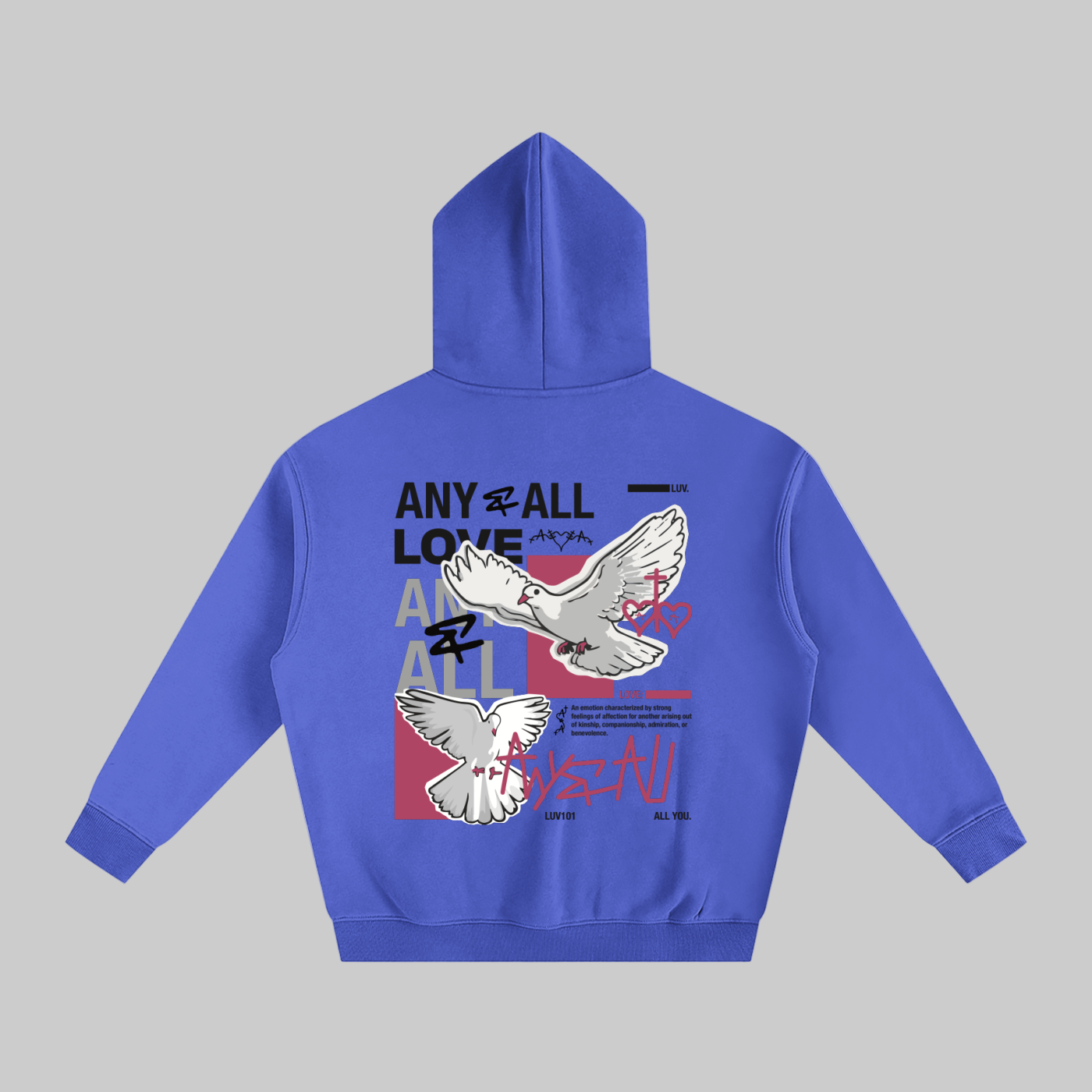 Oversize Fleeced Hoodie