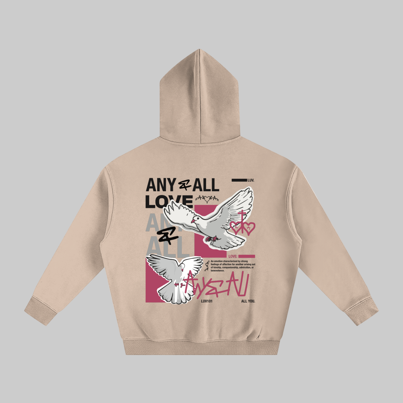 Oversize Fleeced Hoodie