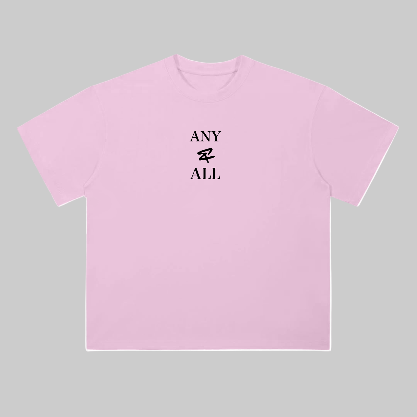 Heavyweight Drop Shoulder Cotton T-Shirt