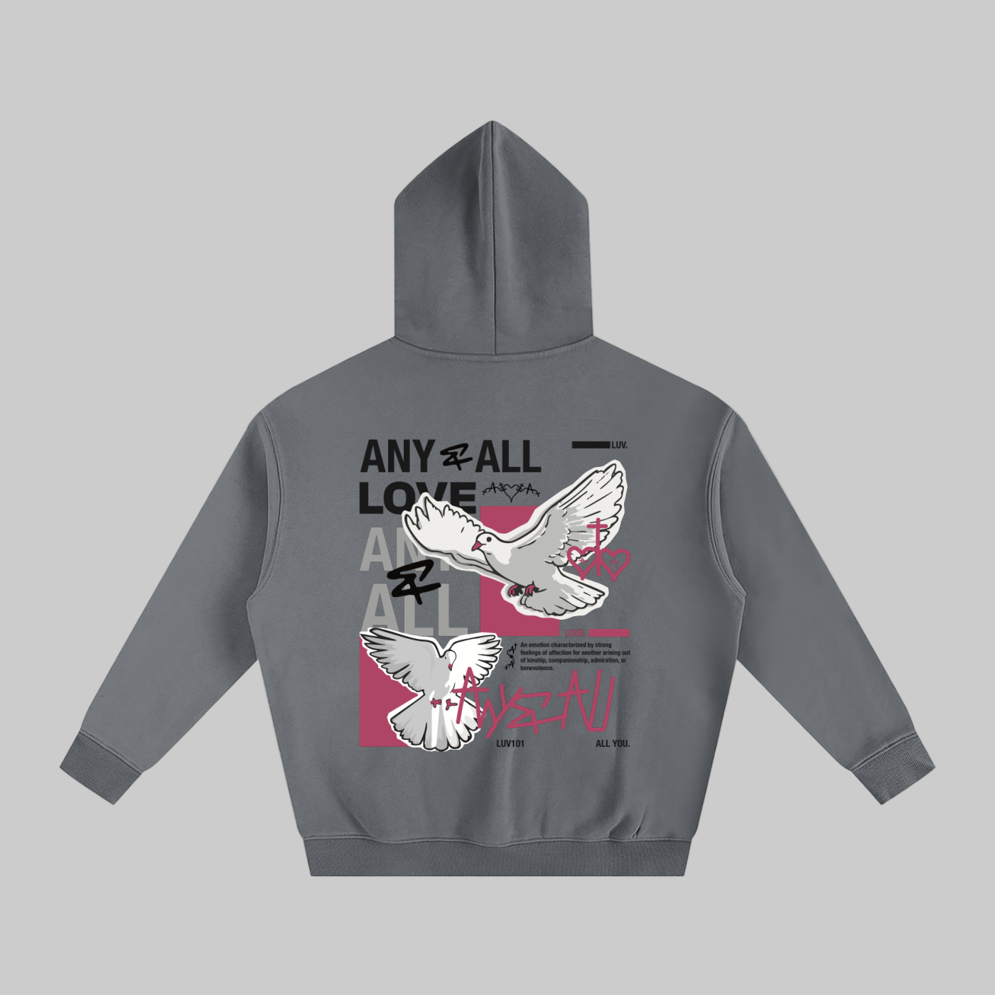 Oversize Fleeced Hoodie