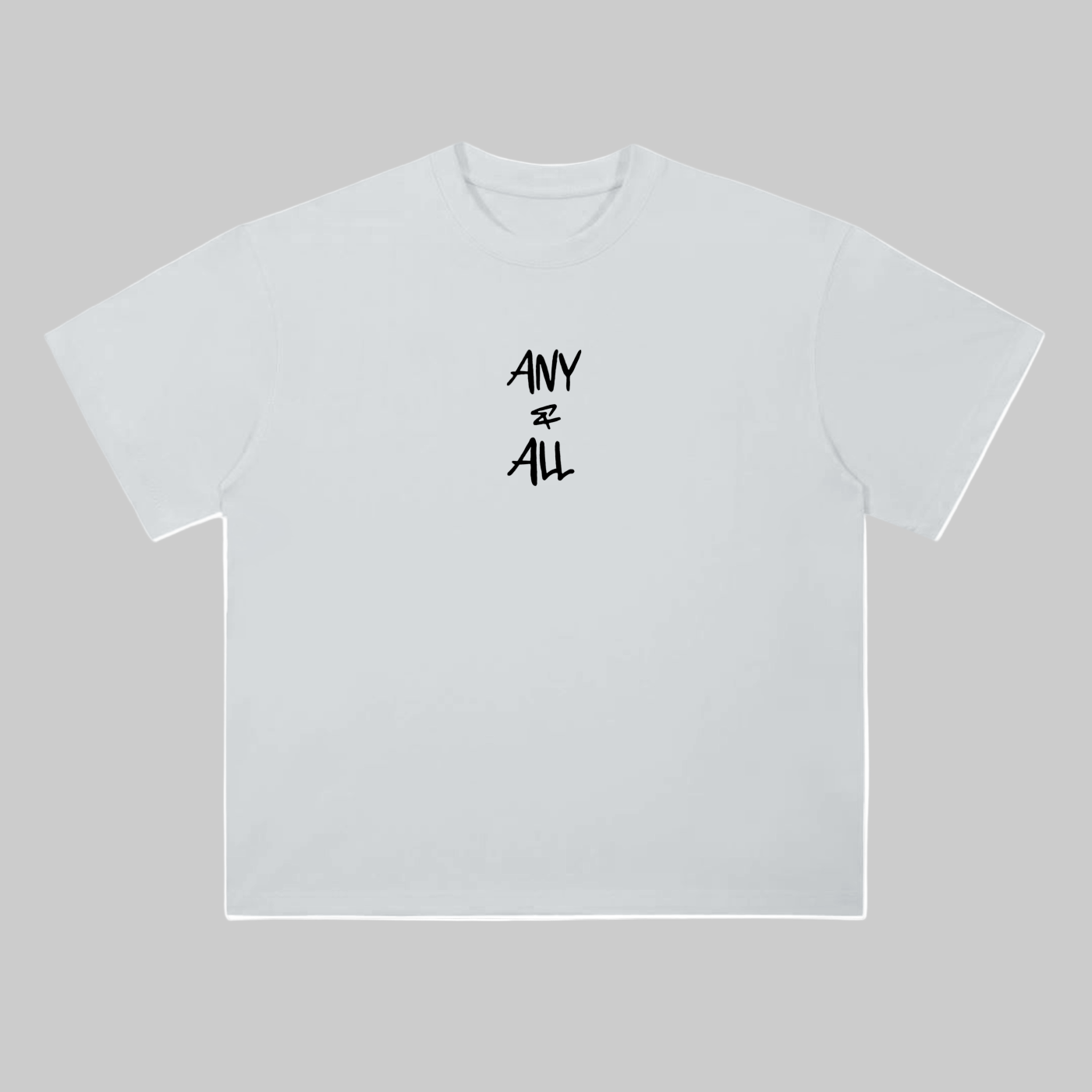 Heavyweight Drop Shoulder Cotton T-Shirt