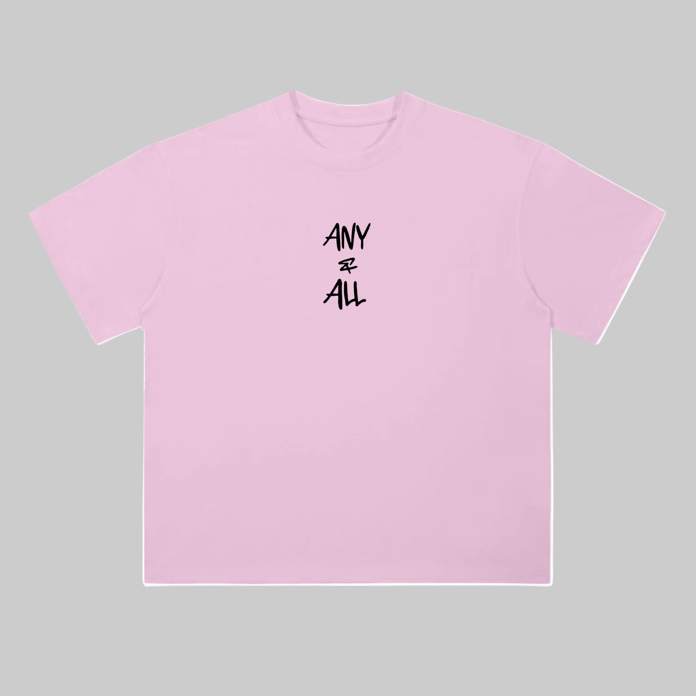 Heavyweight Drop Shoulder Cotton T-Shirt