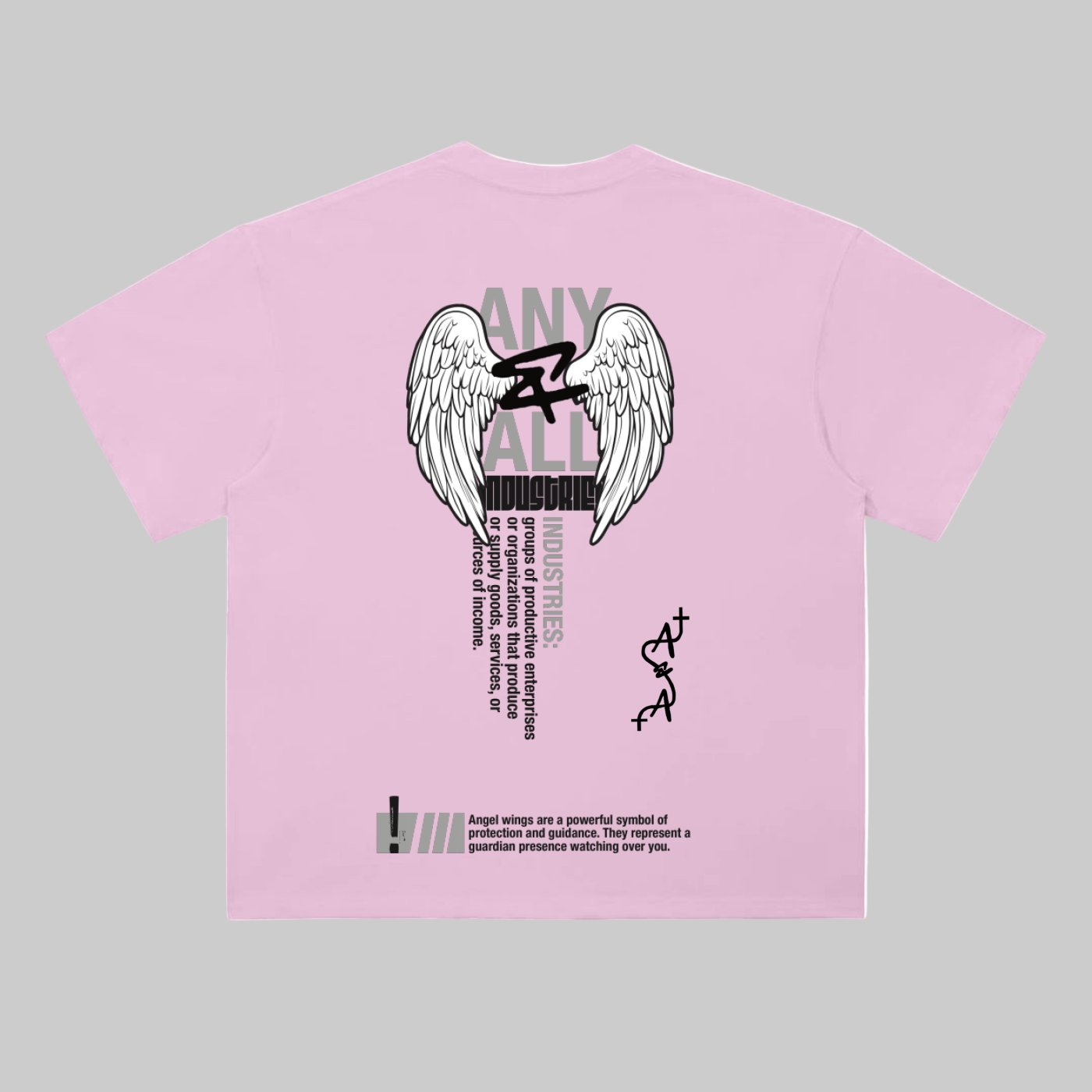 Heavyweight Drop Shoulder Cotton T-Shirt