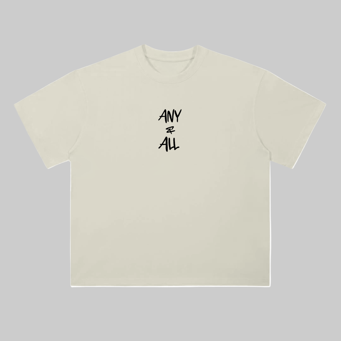 Heavyweight Drop Shoulder Cotton T-Shirt