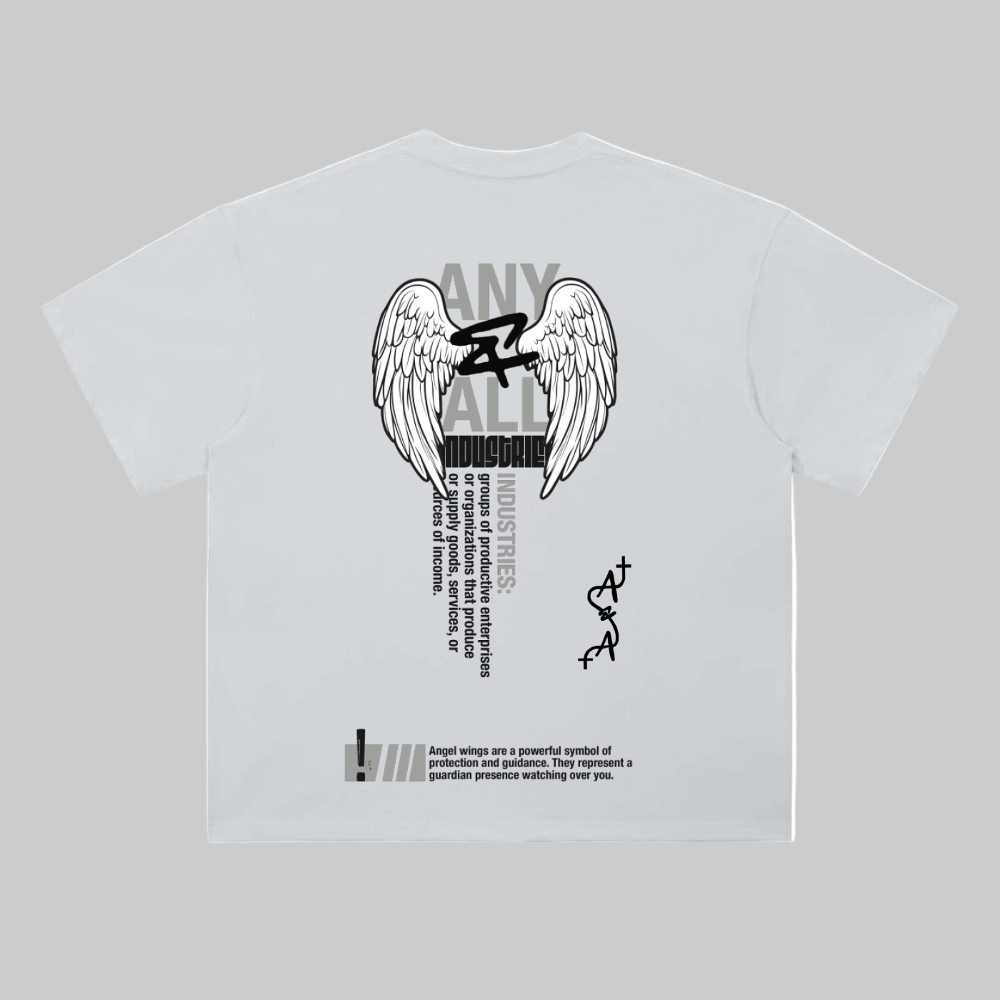 Heavyweight Drop Shoulder Cotton T-Shirt