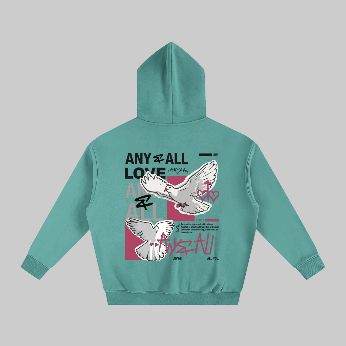 Oversize Fleeced Hoodie