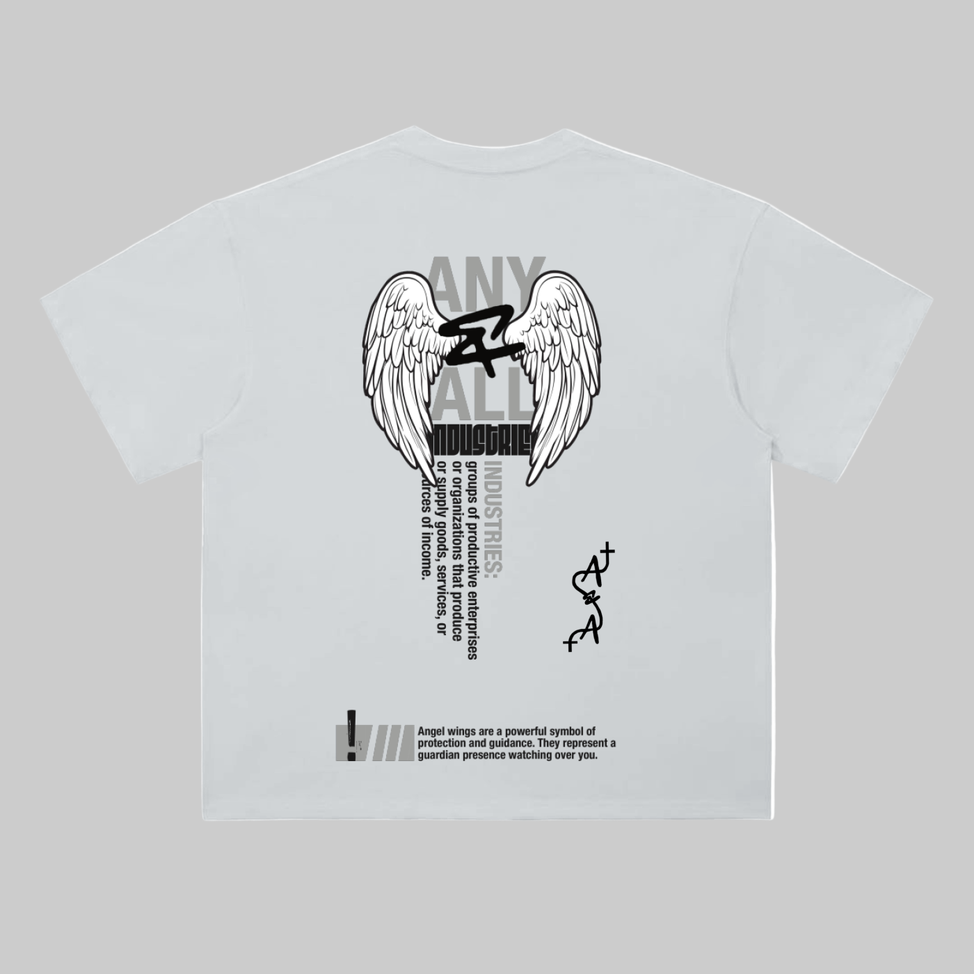 Heavyweight Drop Shoulder Cotton T-Shirt