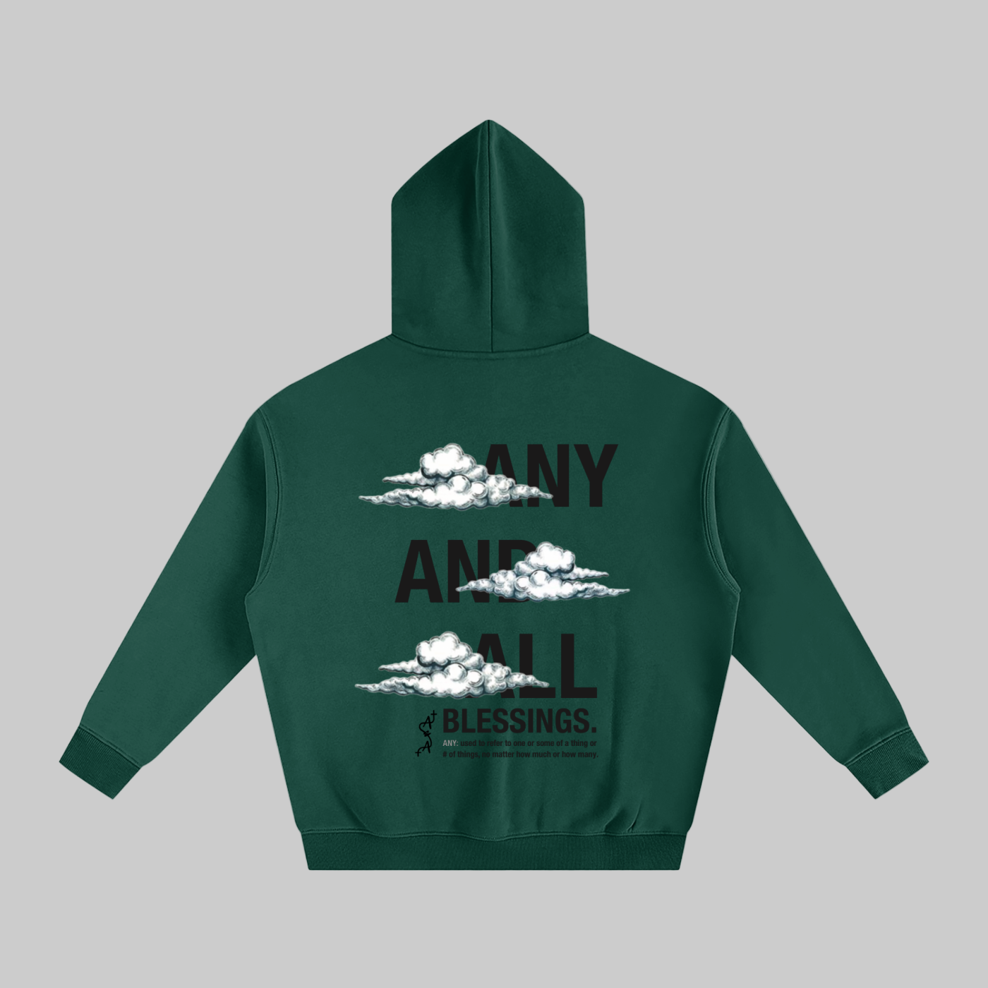 Oversize Fleeced Hoodie