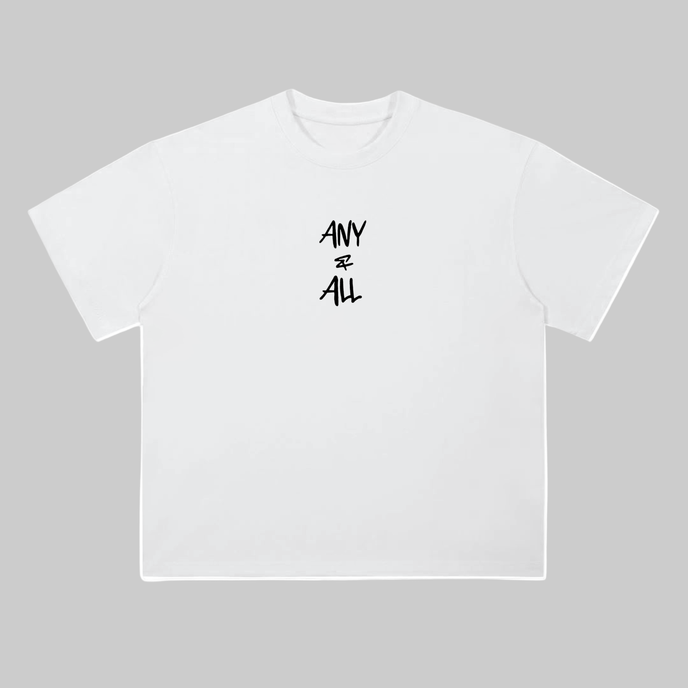 Heavyweight Drop Shoulder Cotton T-Shirt