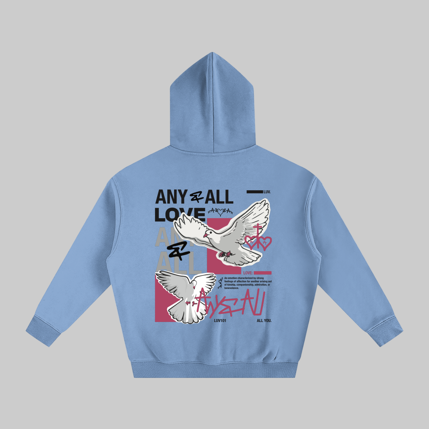 Oversize Fleeced Hoodie