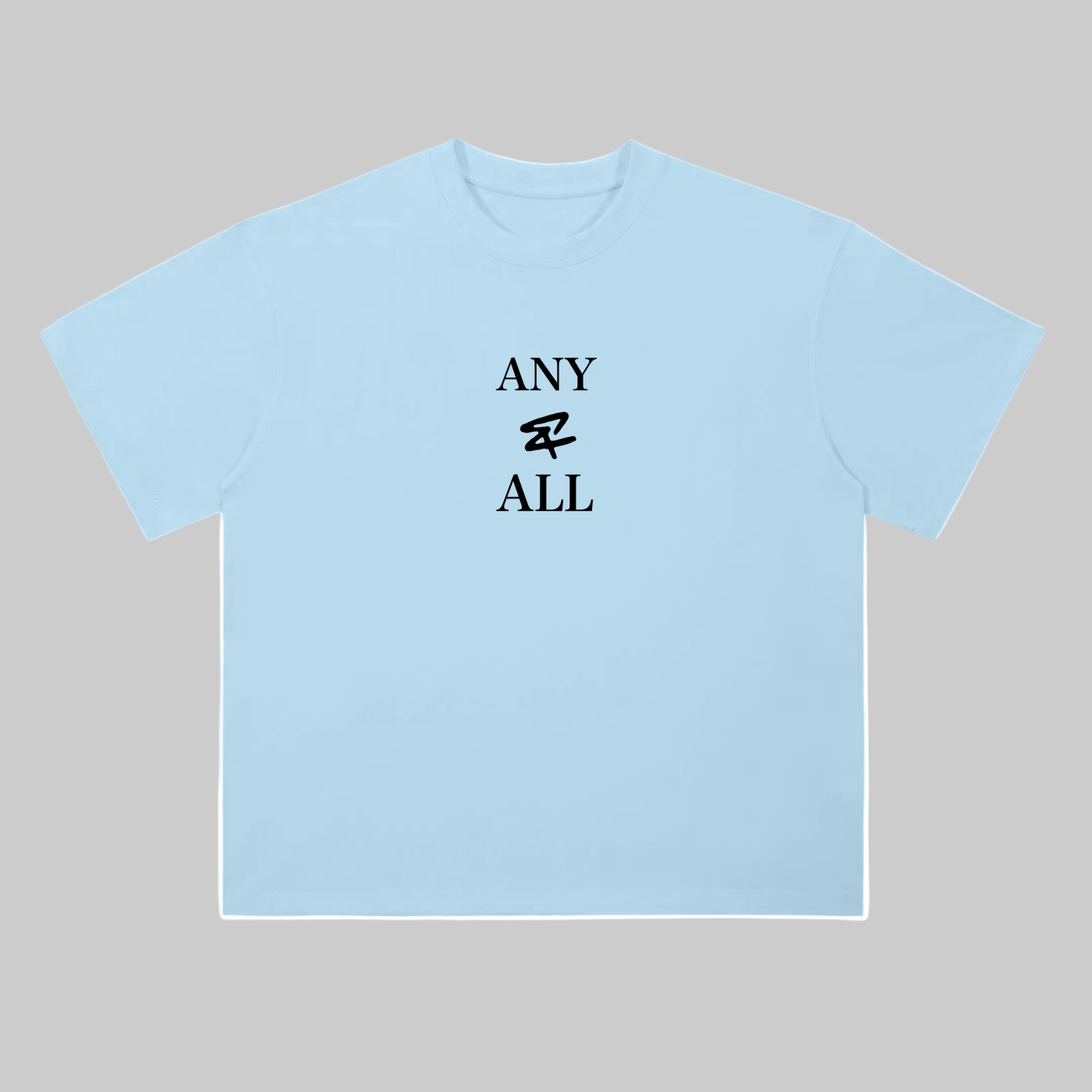 Heavyweight Drop Shoulder Cotton T-Shirt