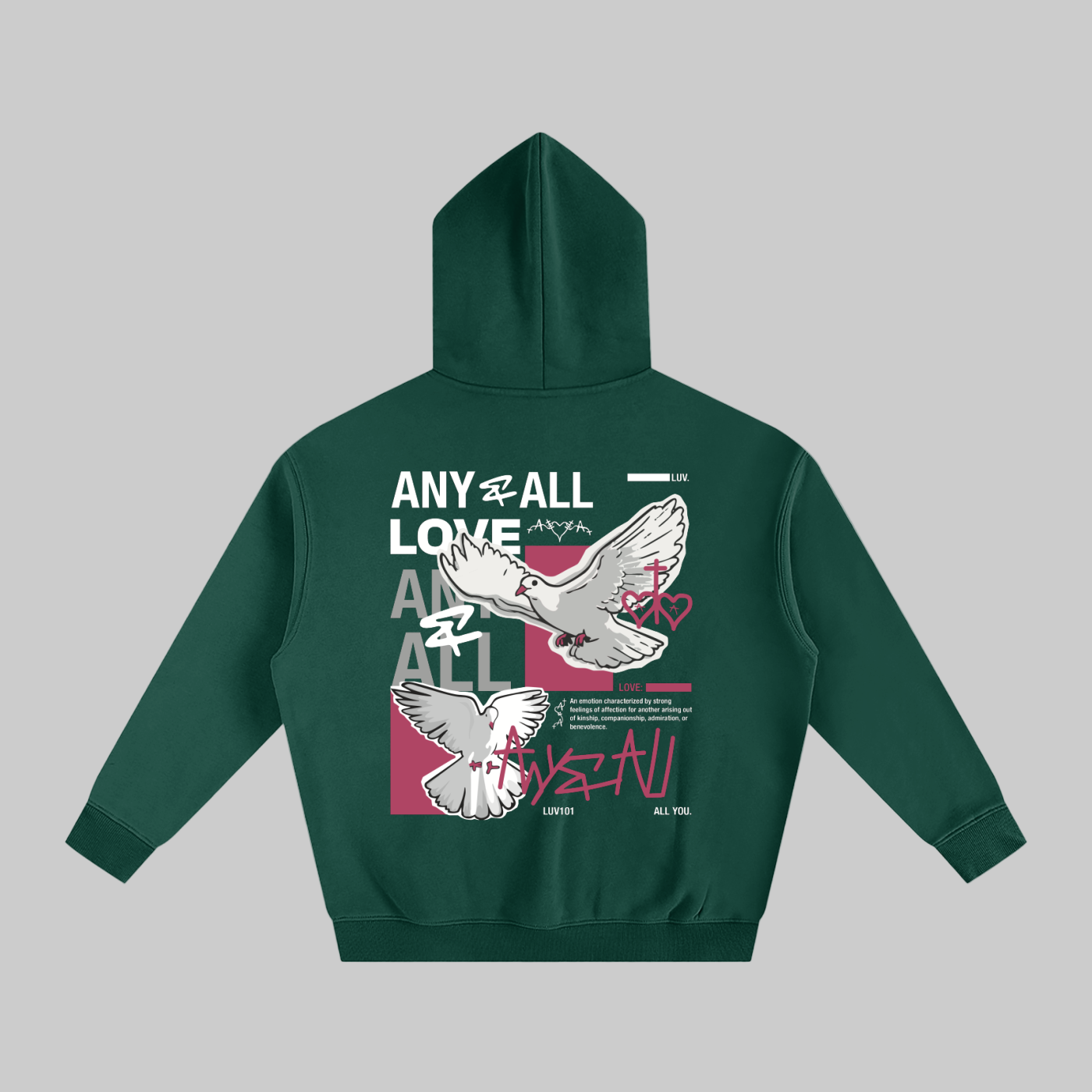 Oversize Fleeced Hoodie