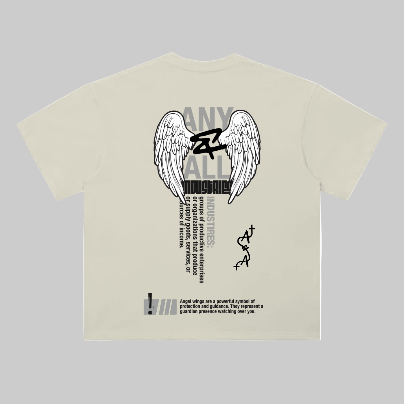 Heavyweight Drop Shoulder Cotton T-Shirt