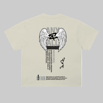 Heavyweight Drop Shoulder Cotton T-Shirt