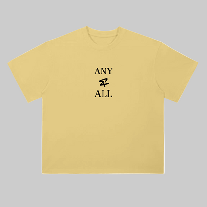 Heavyweight Drop Shoulder Cotton T-Shirt