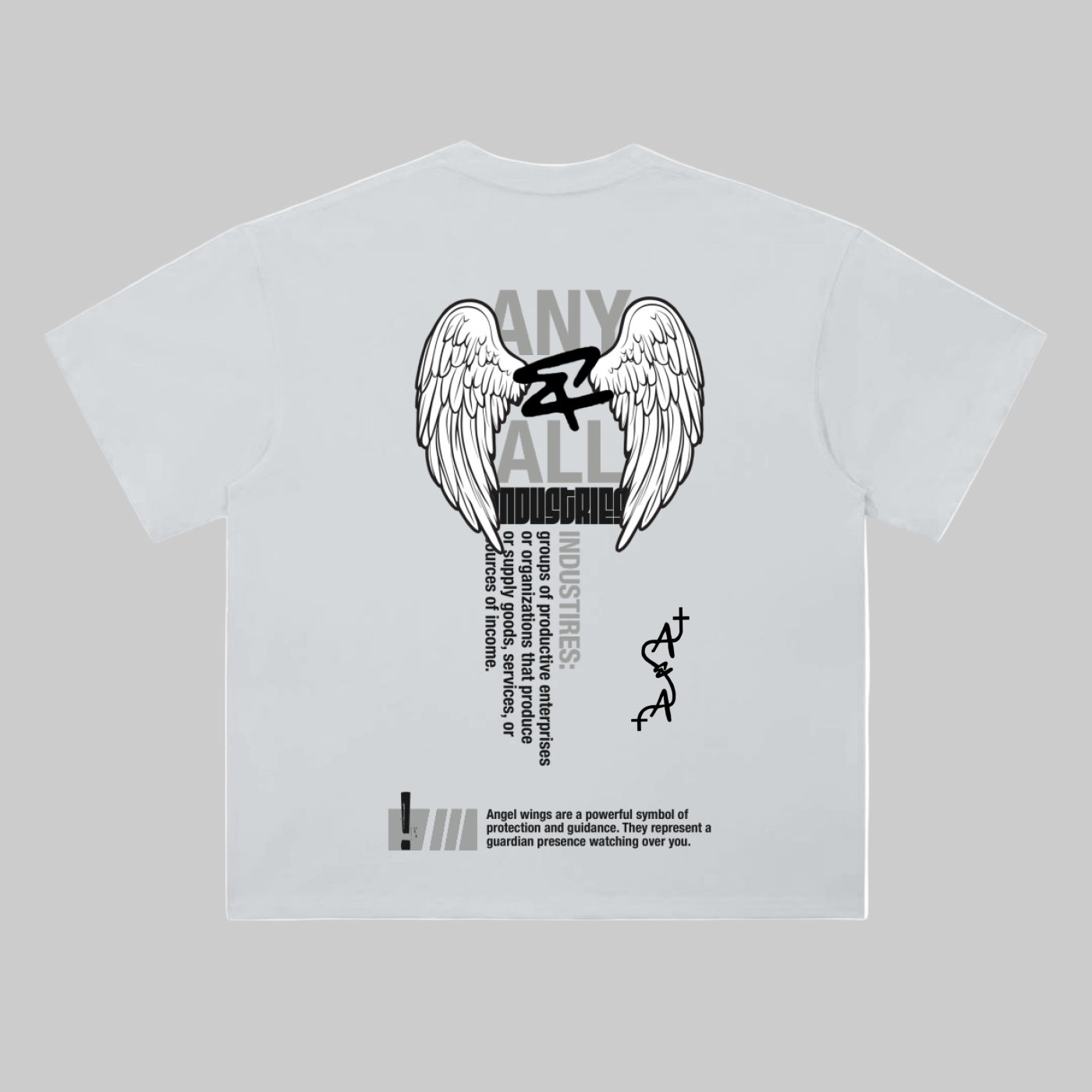 Heavyweight Drop Shoulder Cotton T-Shirt