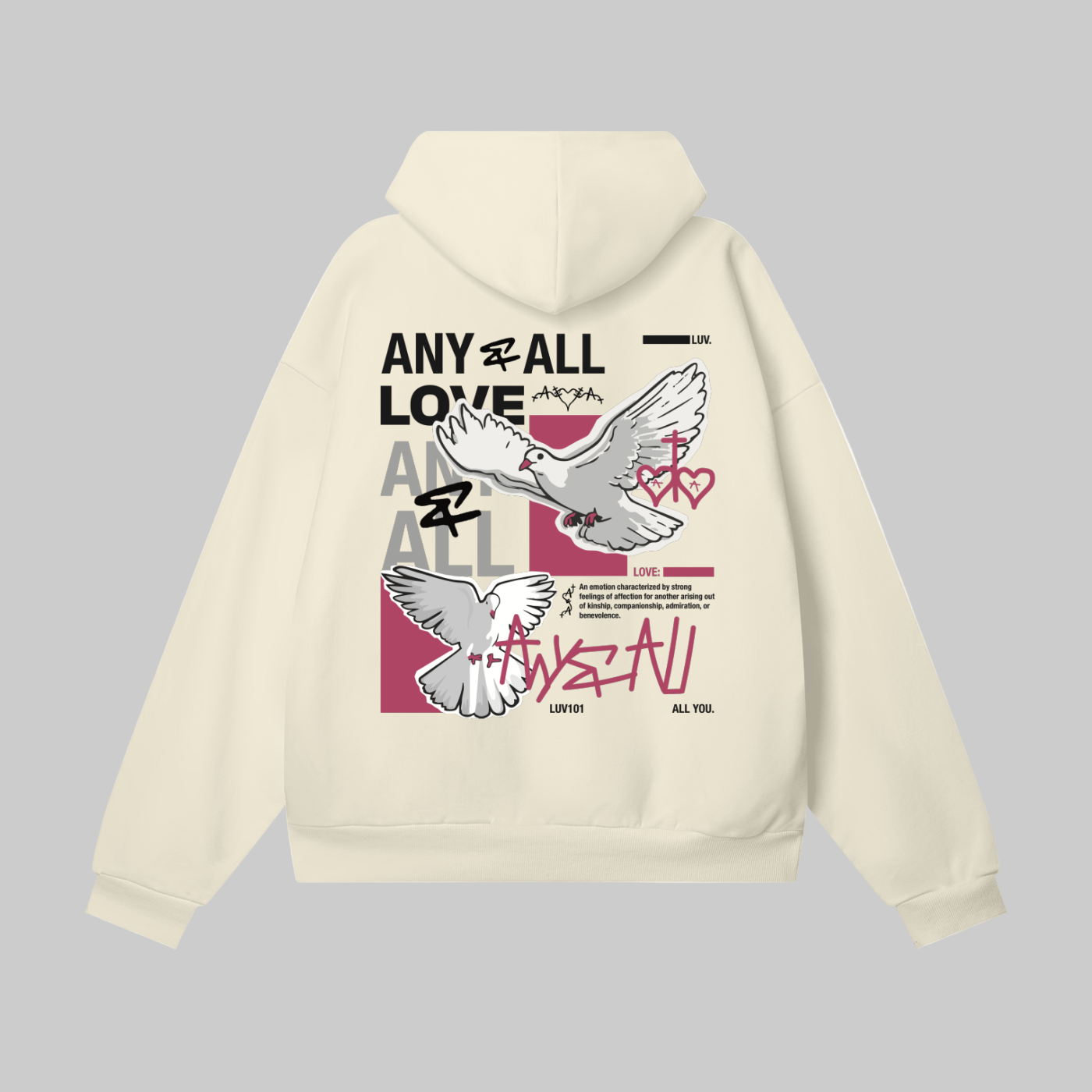 Heavyweight Hidden Pocket Fleece Hoodie