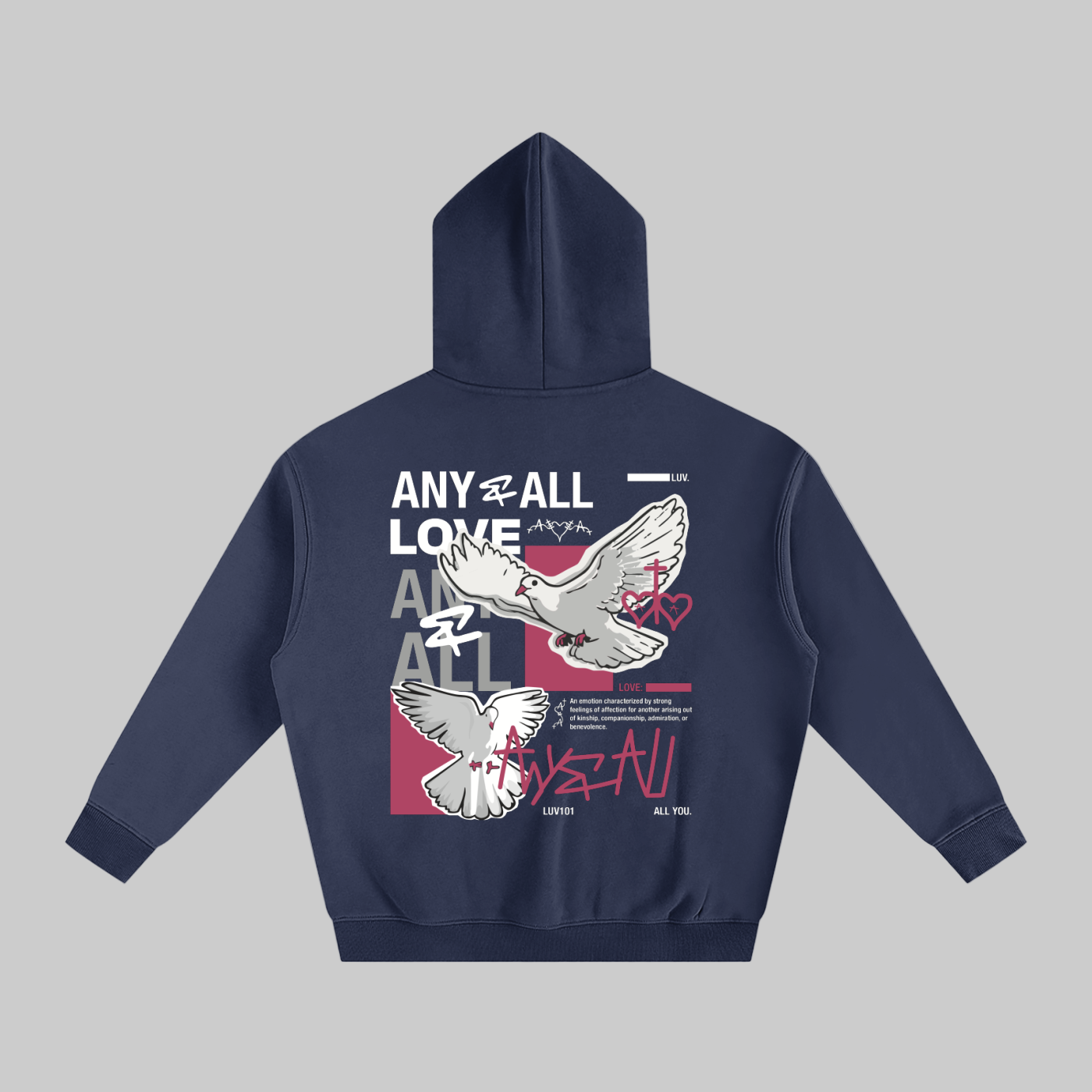 Oversize Fleeced Hoodie