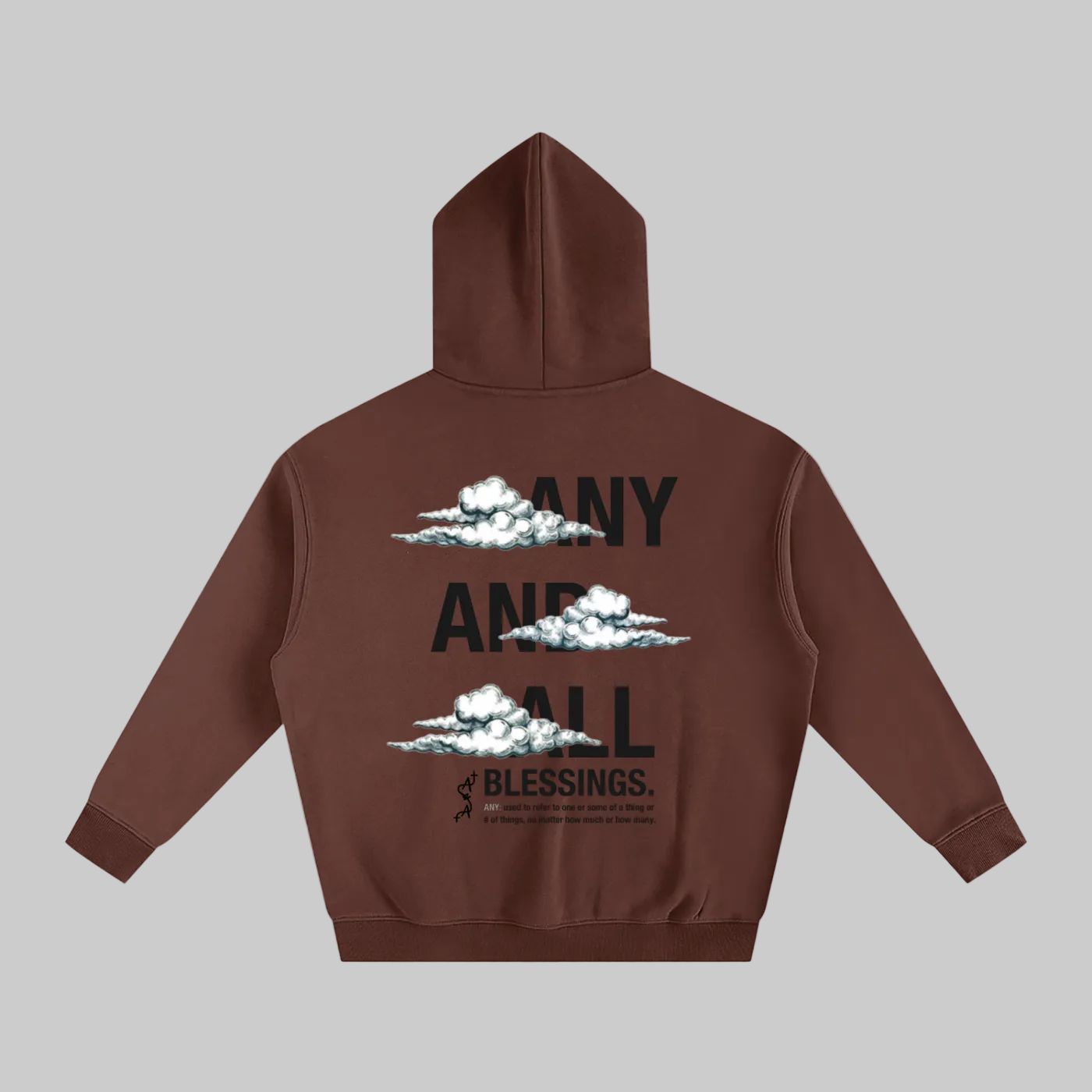 Oversize Fleeced Hoodie