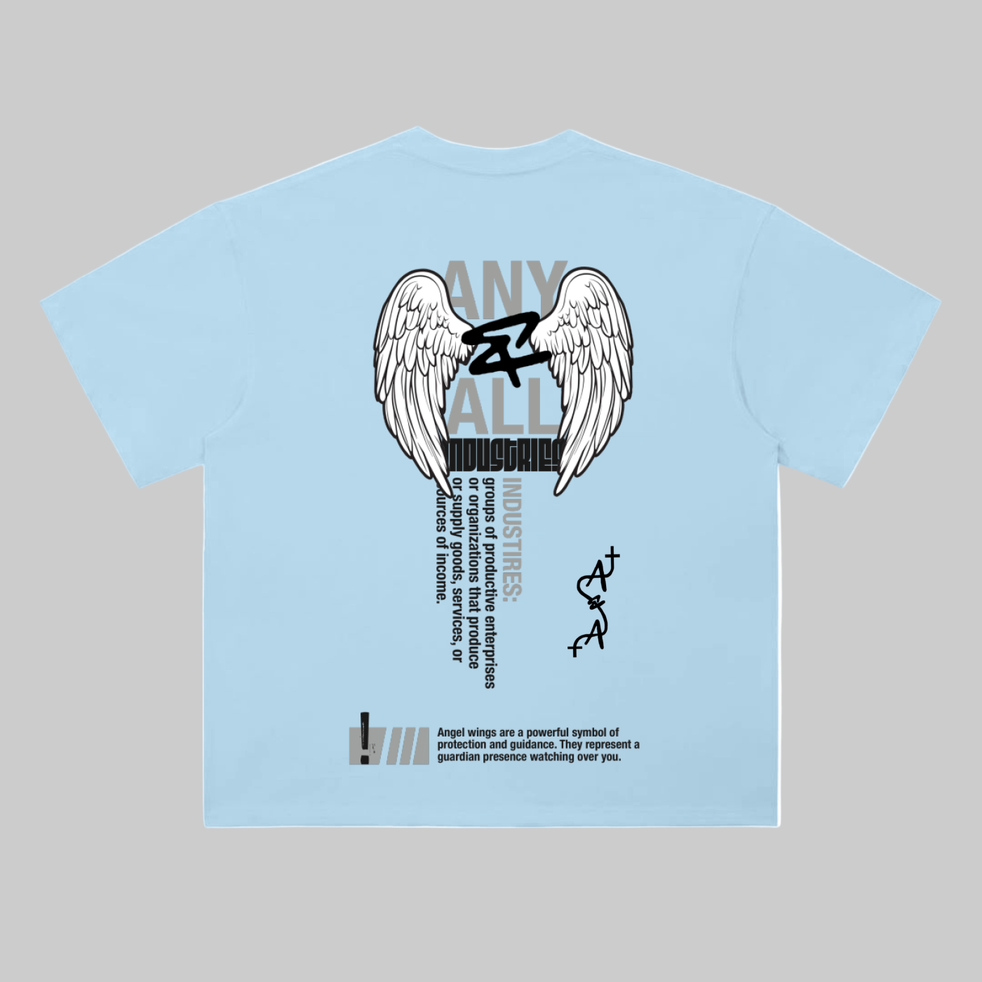 Heavyweight Drop Shoulder Cotton T-Shirt