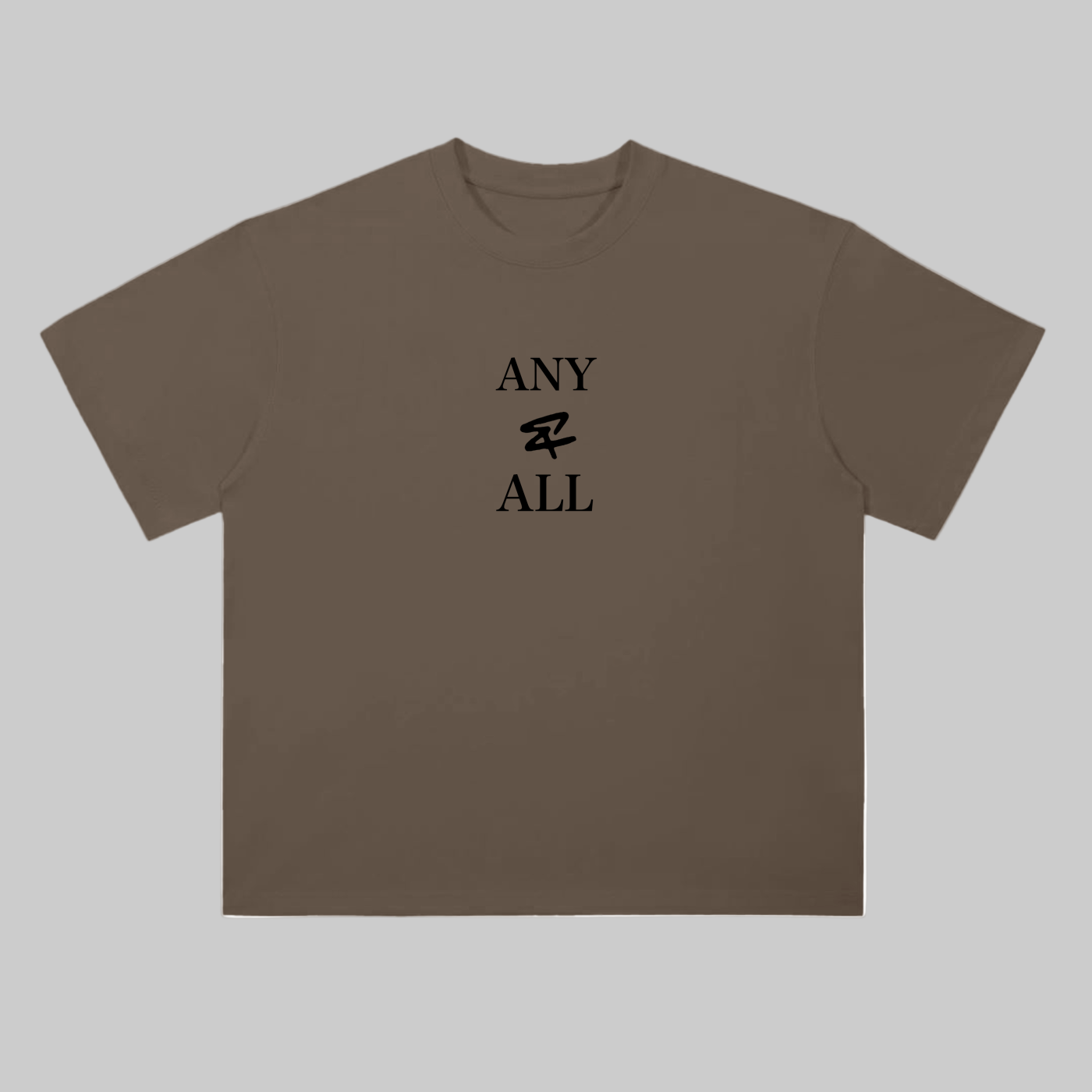 Heavyweight Drop Shoulder Cotton T-Shirt