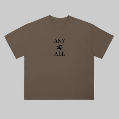 Heavyweight Drop Shoulder Cotton T-Shirt
