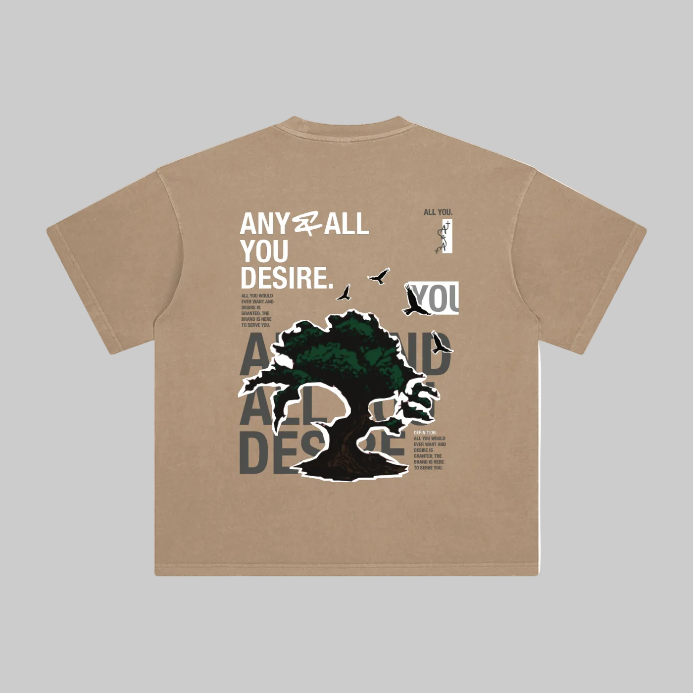 Enzyme Washed T-Shirt