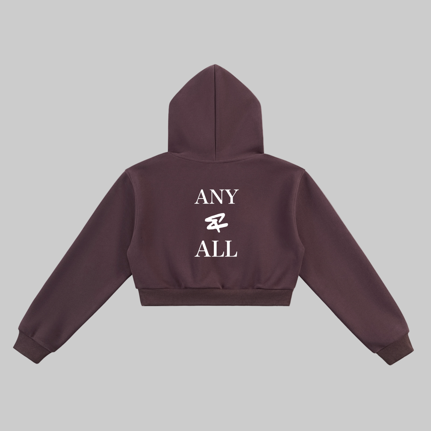 Essential Cropped Hoodie