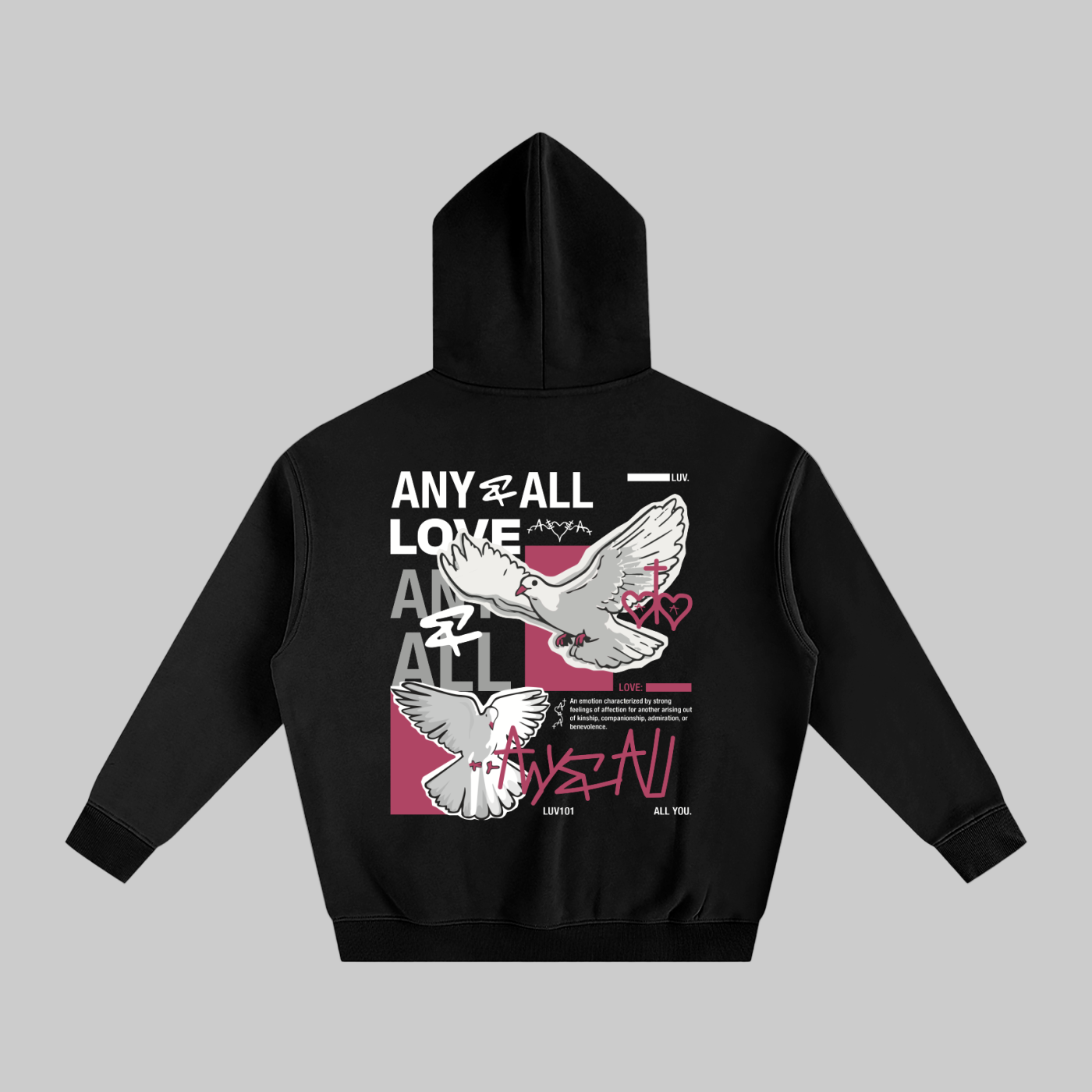 Oversize Fleeced Hoodie