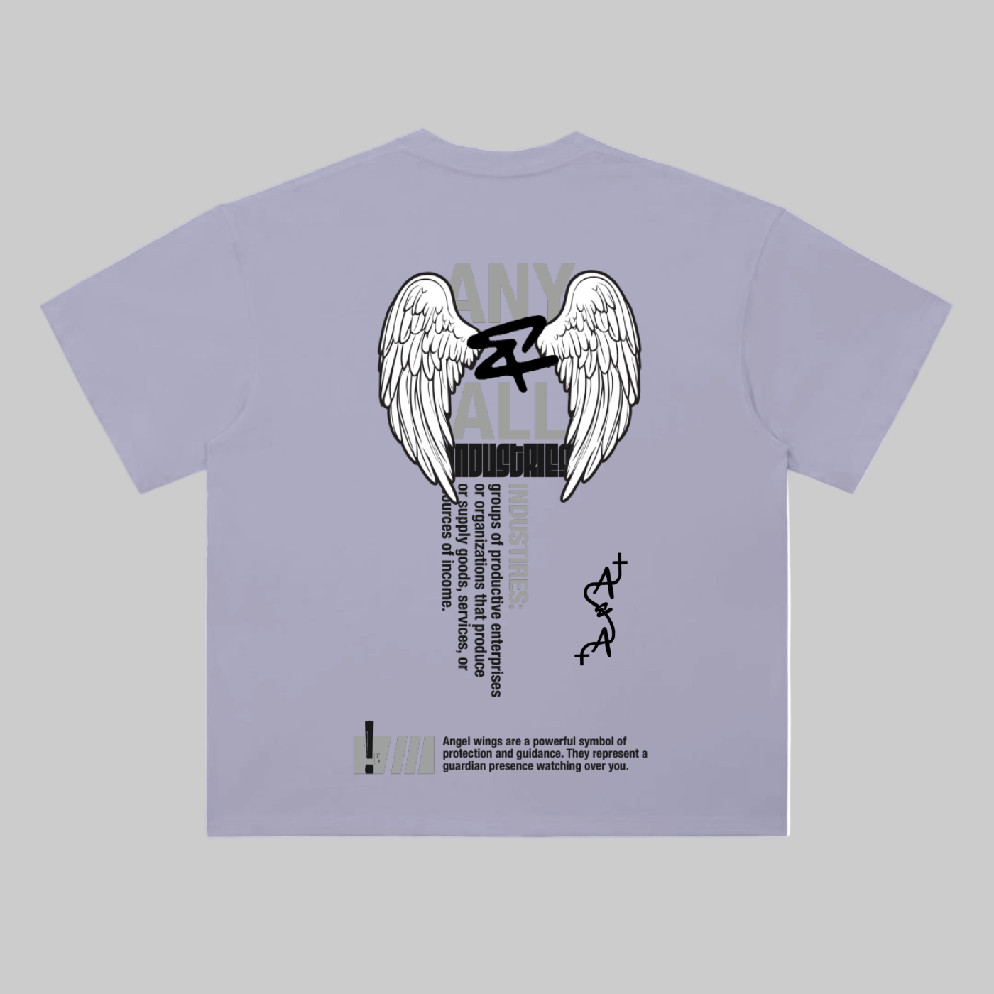 Heavyweight Drop Shoulder Cotton T-Shirt