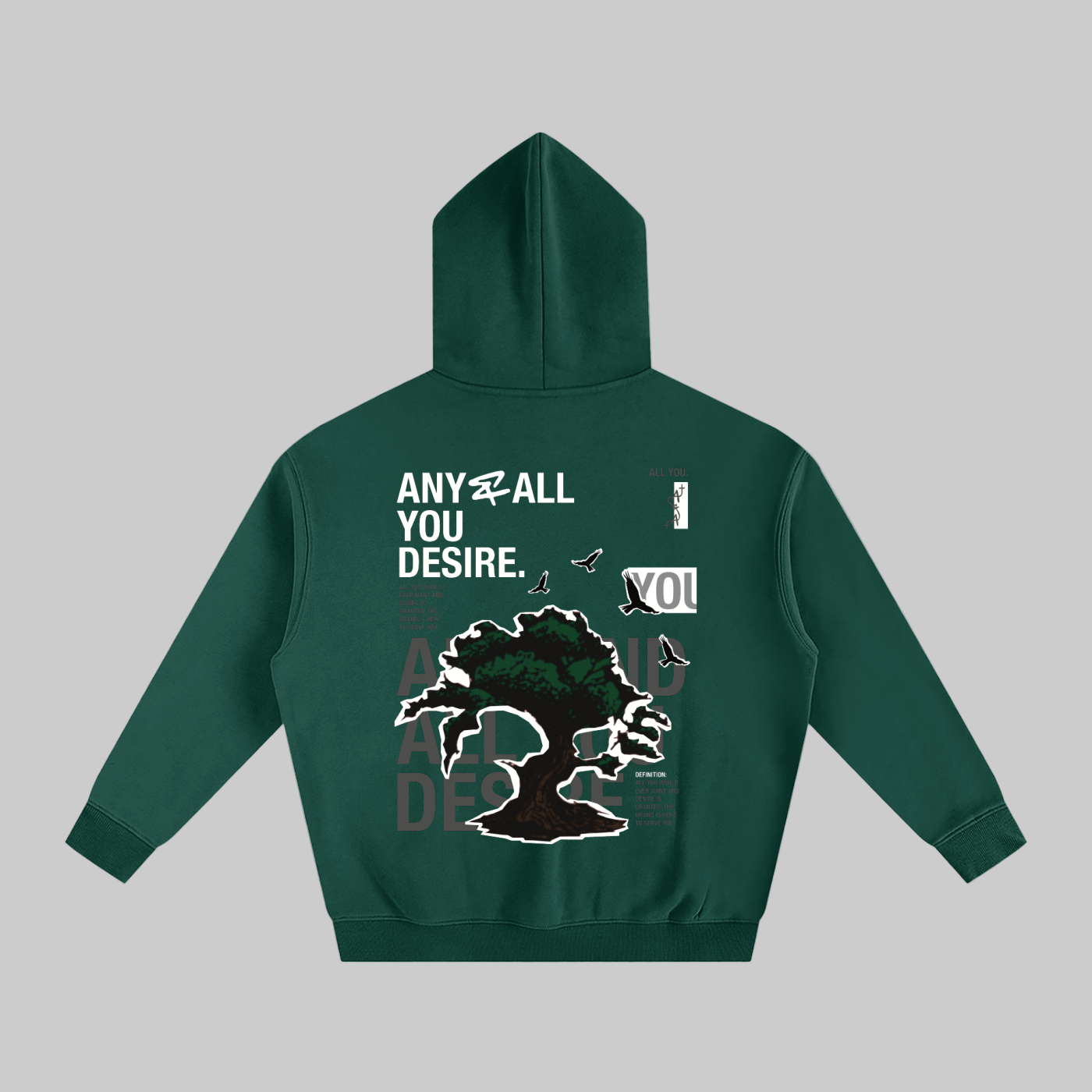 Oversize Fleeced Hoodie