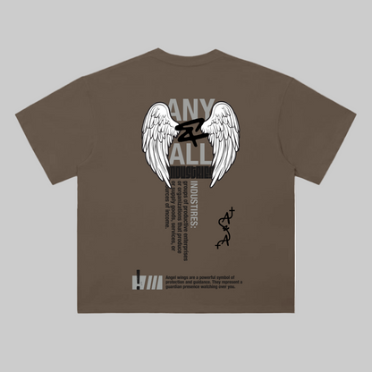 Heavyweight Drop Shoulder Cotton T-Shirt
