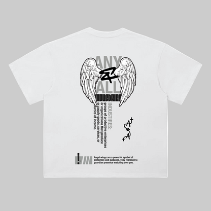 Heavyweight Drop Shoulder Cotton T-Shirt