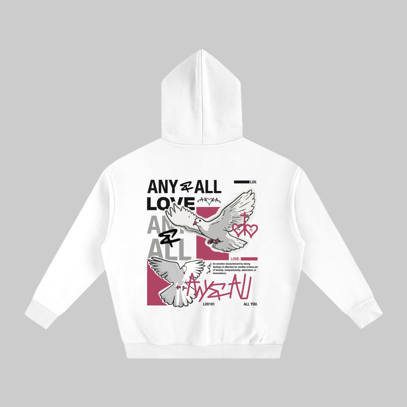 Oversize Fleeced Hoodie