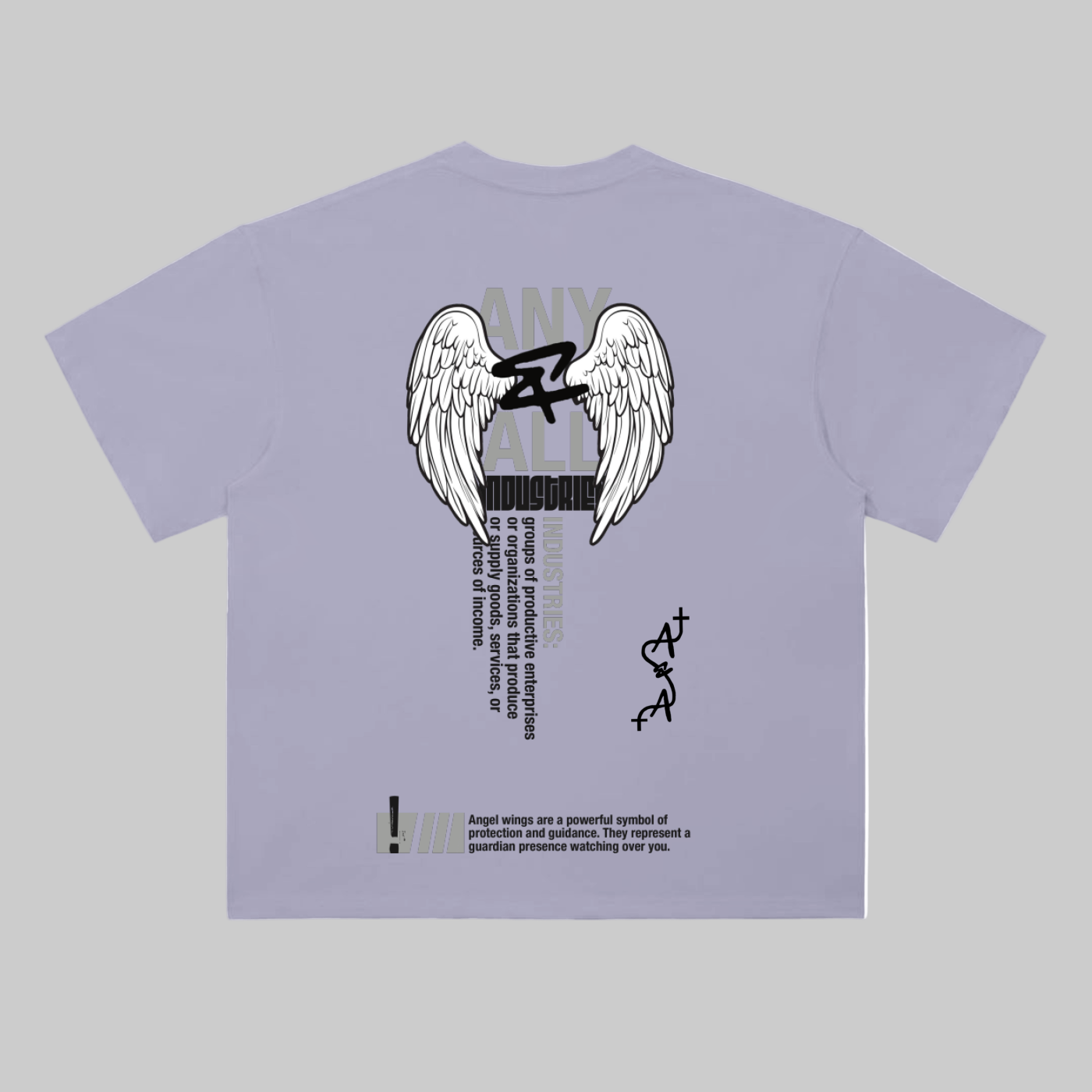 Heavyweight Drop Shoulder Cotton T-Shirt