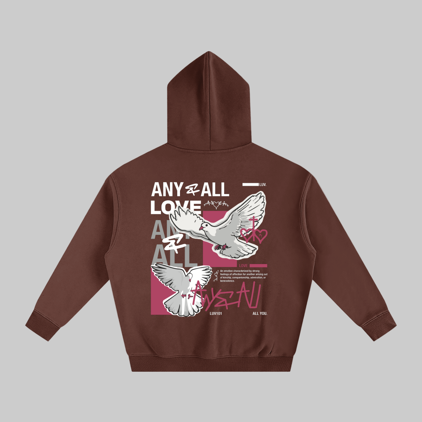 Oversize Fleeced Hoodie