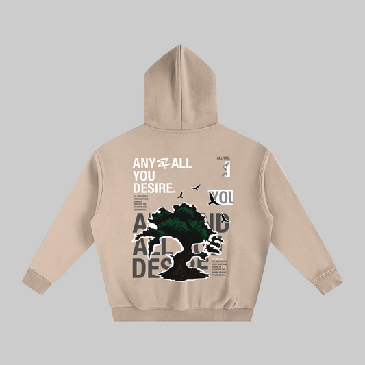 Oversize Fleeced Hoodie