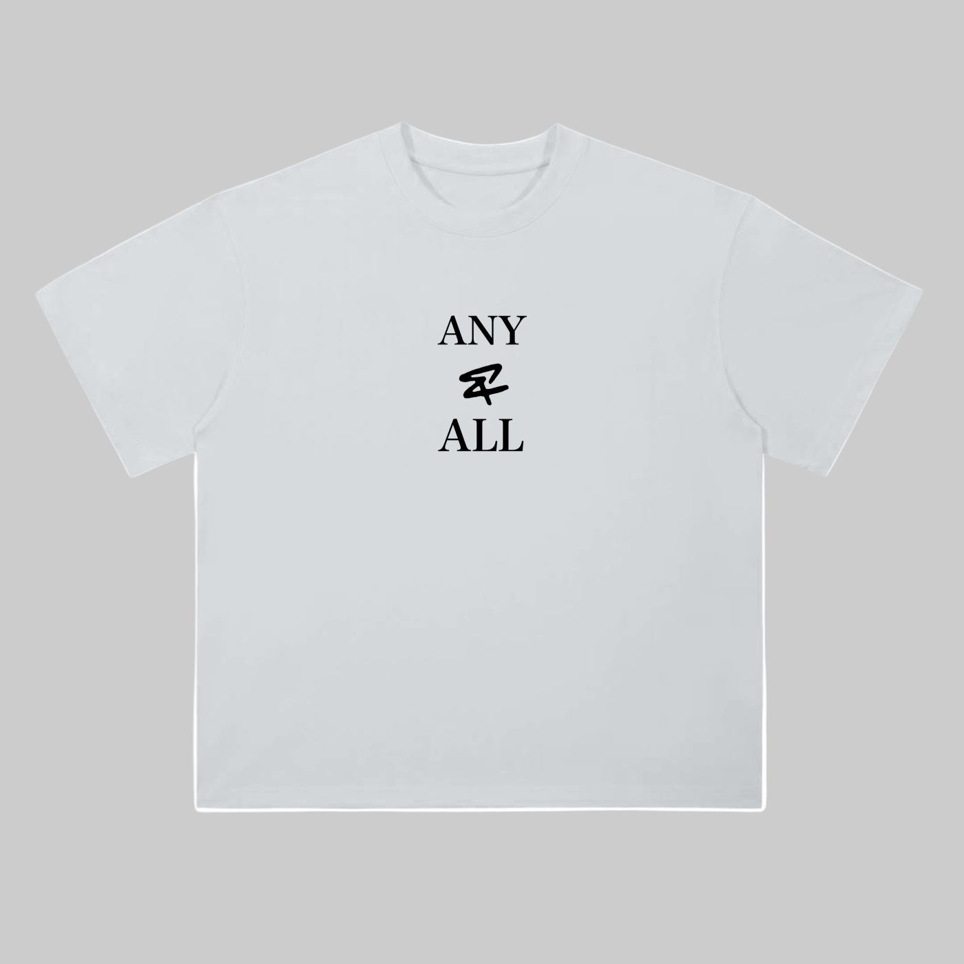 Heavyweight Drop Shoulder Cotton T-Shirt