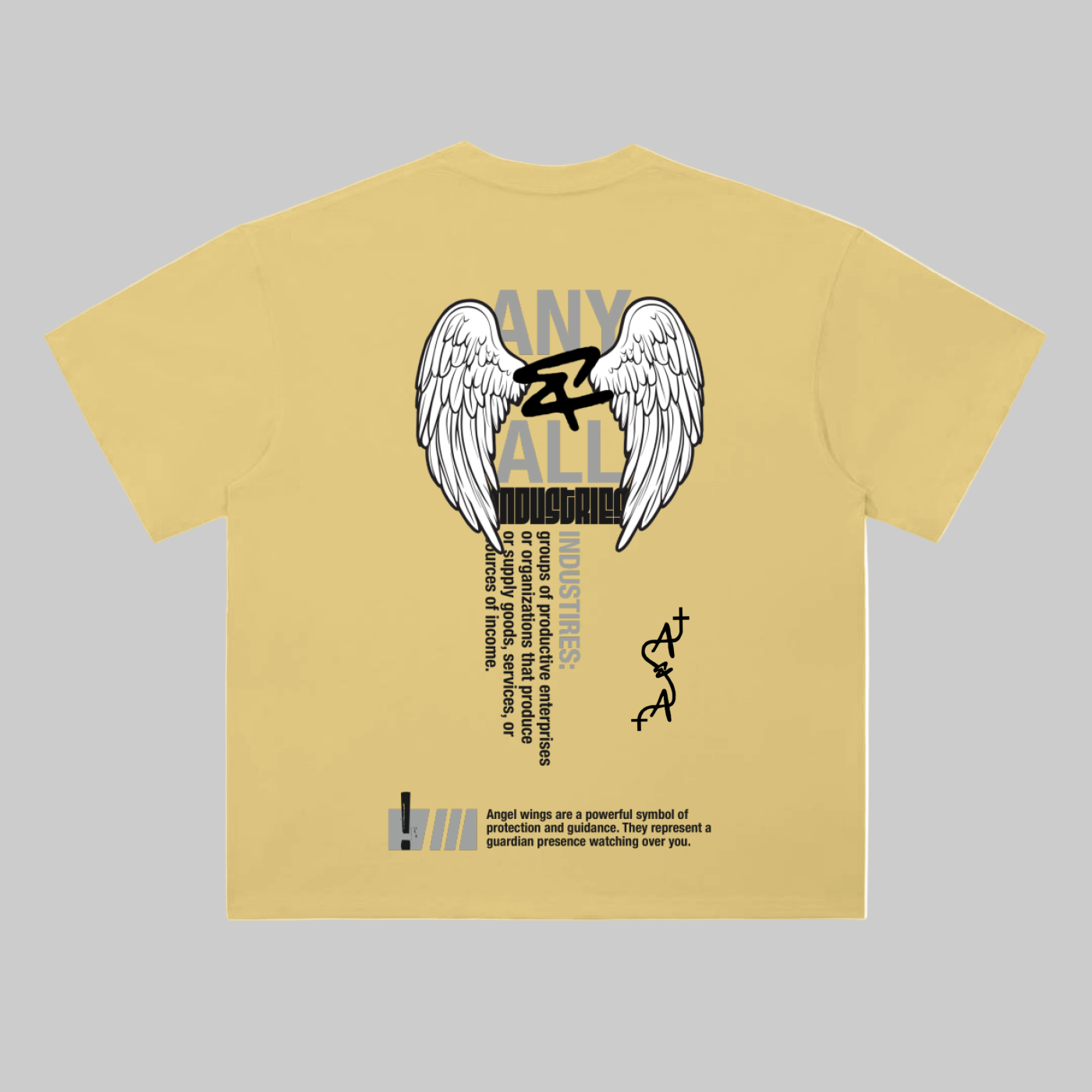 Heavyweight Drop Shoulder Cotton T-Shirt