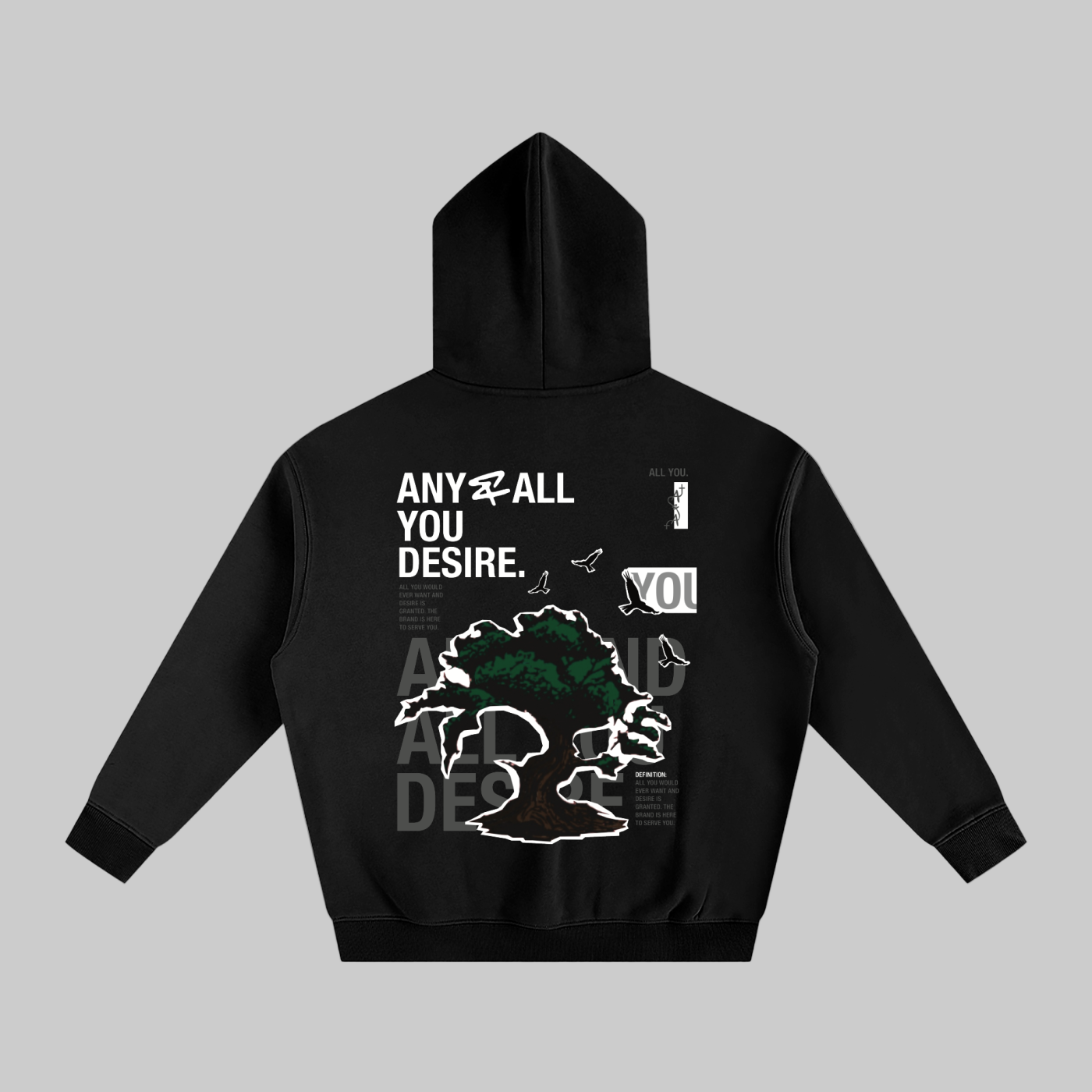 Oversize Fleeced Hoodie