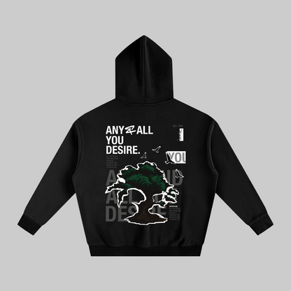 Oversize Fleeced Hoodie