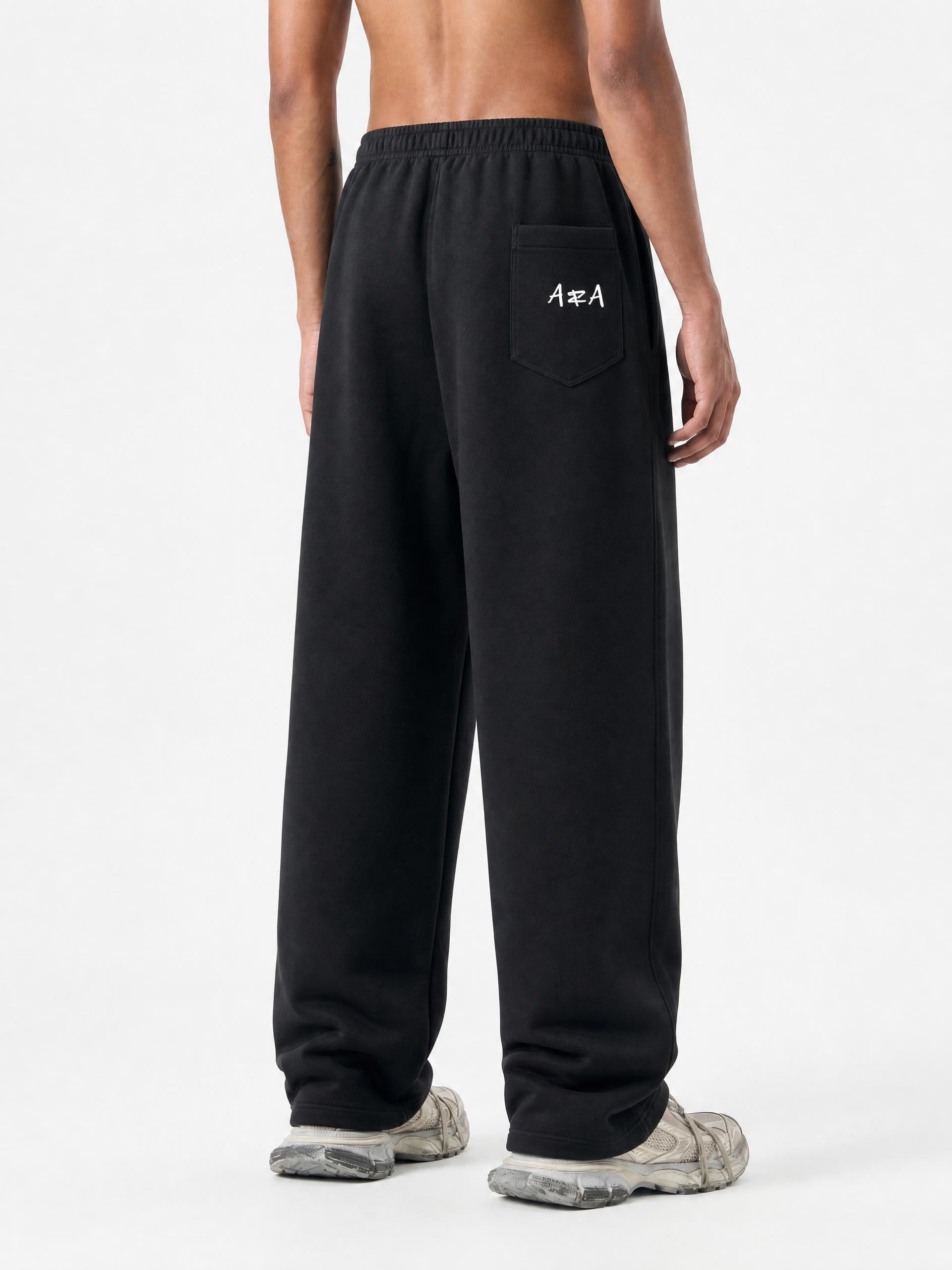 Tapered Straight Hem Sweatpants