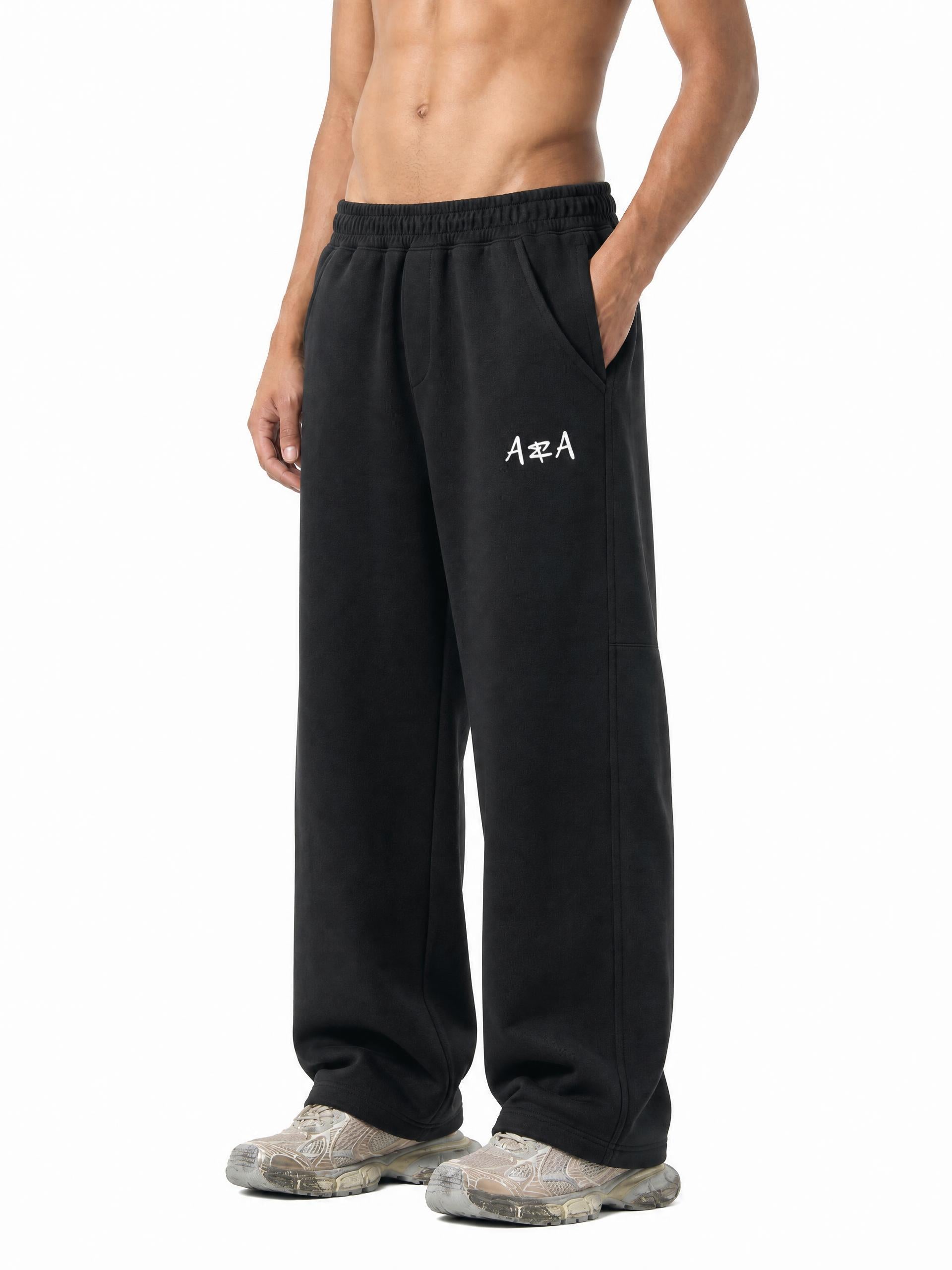 Tapered Straight Hem Sweatpants
