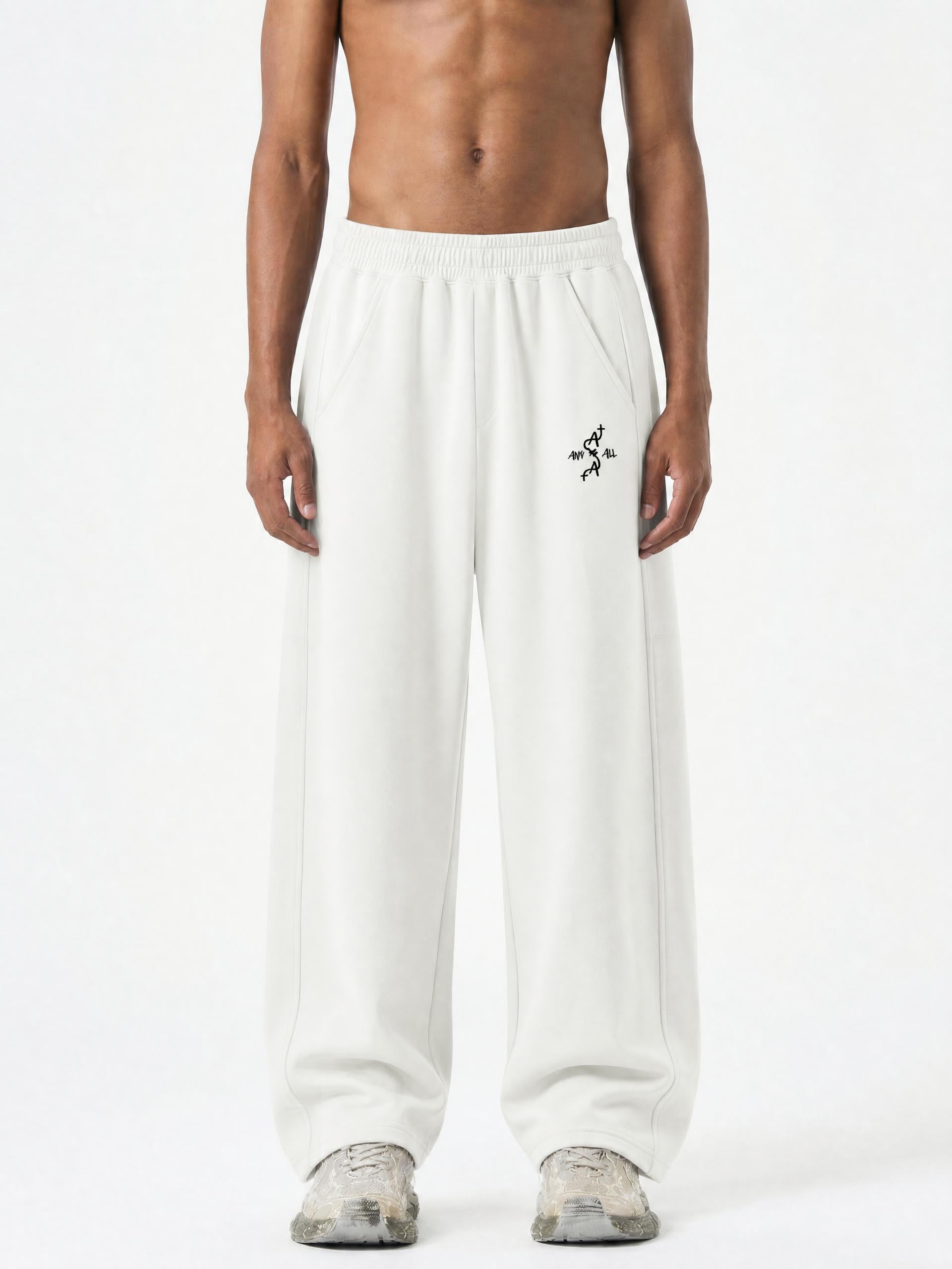Tapered Straight Hem Sweatpants