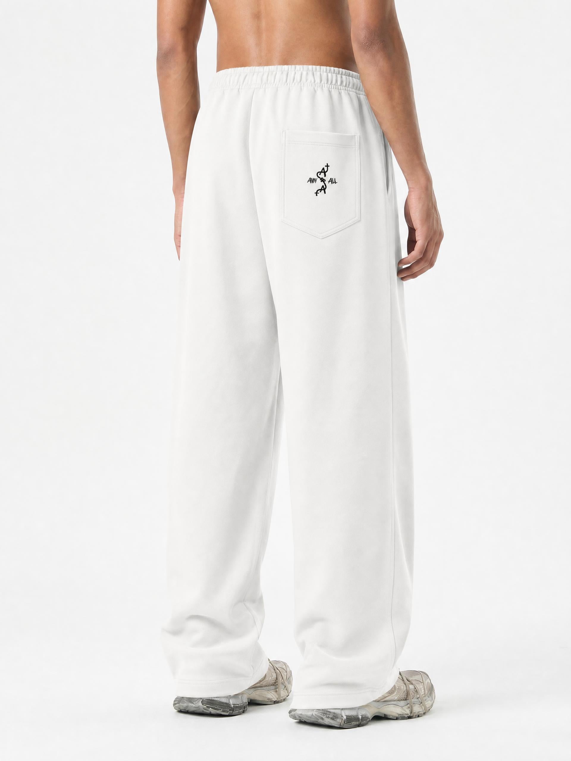 Tapered Straight Hem Sweatpants