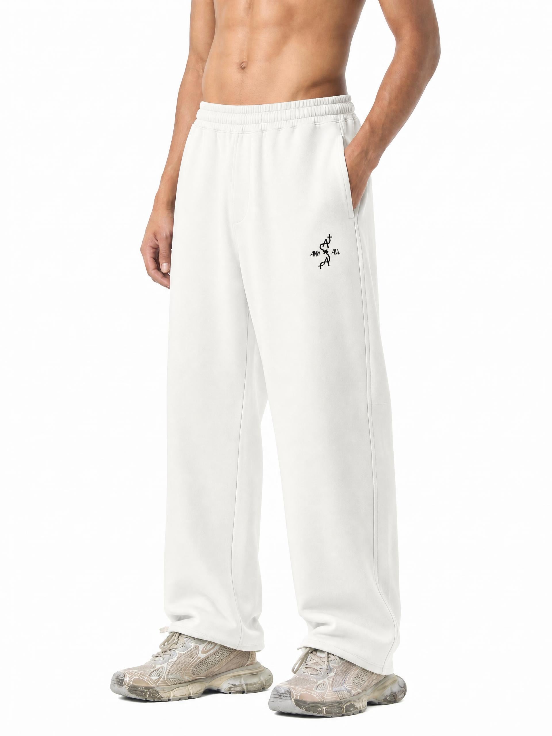 Tapered Straight Hem Sweatpants